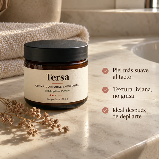 Tersa · Crema para piel con puntitos